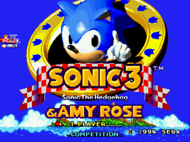 Play <b>Sonic 3 & Amy Rose</b> Online